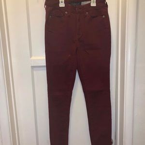 Aeropostale Burgundy Women’s Jeans